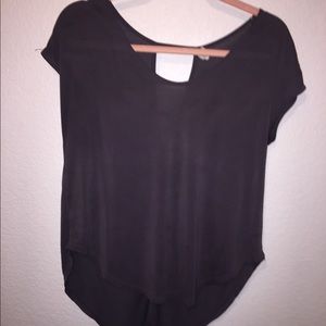 Business casual dark grey shirt